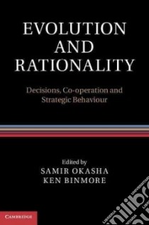 Evolution and Rationality libro in lingua di Ken Binmore