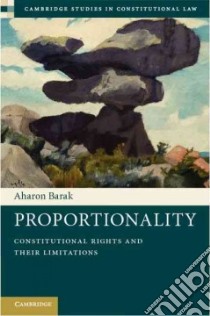 Proportionality libro in lingua di Aharon Barak
