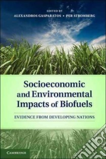 Socioeconomic and Environmental Impacts of Biofuels libro in lingua di Gasparatos Alexandros (EDT), Stromberg Per (EDT)