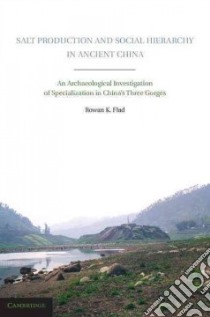 Salt Production and Social Hierarchy in Ancient China libro in lingua di Flad Rowan K.