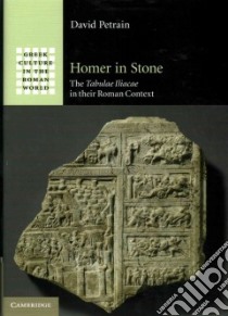 Homer in Stone libro in lingua di Pertrain David