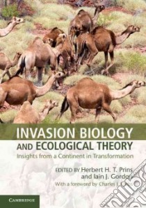 Invasion Biology and Ecological Theory libro in lingua di Prins Herbert H. T. (EDT), Gordon Iain J. (EDT), Krebs Charles J. (FRW)