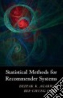 Statistical Methods for Recommender Systems libro in lingua di Agarwal Deepak K., Chen Bee-chung