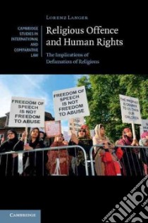Religious Offence and Human Rights libro in lingua di Langer Lorenz