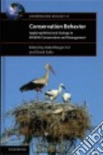 Conservation Behavior libro in lingua di Berger-tal Oded (EDT), Saltz David (EDT)