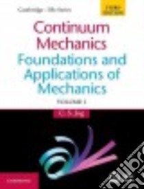 Continuum Mechanics libro in lingua di Jog C. S.