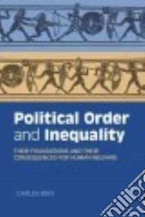 Political Order and Inequality libro in lingua di Boix Carles