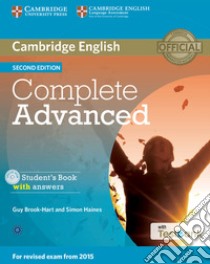 Complete Advanced. Student's Book with answers. Con CD-ROM libro in lingua di Brook-Hart Guy; Haines Simon