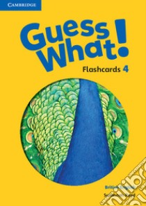 Guess what! Guess What! Level 4 Flashcards (88) libro in lingua di Reed Susannah; Bentley Kay