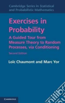 Exercises in Probability libro in lingua di Loic Chaumont