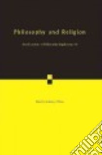 Philosophy and Religion libro in lingua di O'Hear Anthony (EDT)