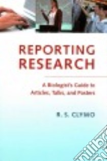Reporting Research libro in lingua di Clymo R. S.