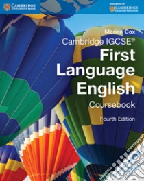 Cox Cambridge Igcse First Language 4ed Pb libro in lingua di COX MARIAN