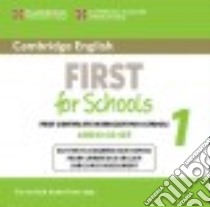 Cambridge English First for Schools libro in lingua di Cambridge University Pr (COR)