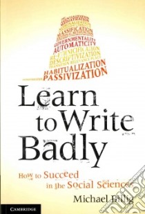 Learn to Write Badly libro in lingua di Billig Michael