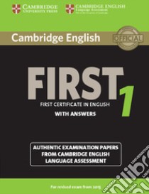 Camb First 1 Updated Exam Sb W/a libro in lingua