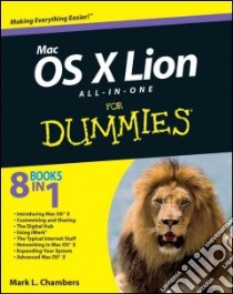 Mac OS X Lion All-in-One For Dummies libro in lingua di Chambers Mark L.
