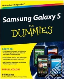Samsung Galaxy S for Dummies libro in lingua di Hughes Bill