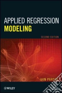 Applied Regression Modeling libro in lingua di Pardoe Iain