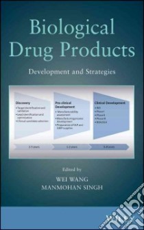 Biological Drug Products libro in lingua di Wang Wei (EDT), Singh Manmohan (EDT)