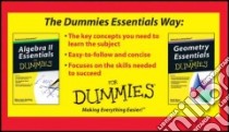 Algebra II Essentials for Dummies / Geometry Essentials for Dummies libro in lingua di Sterling Mary Jane, Ryan Mark