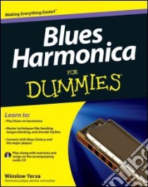 Blues Harmonica For Dummies libro in lingua di Yerxa Winslow