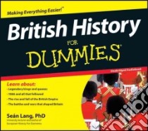 British History for Dummies Audiobook (CD Audiobook) libro in lingua di Lang Sean