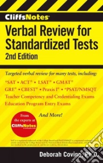 CliffsNotes Verbal Review for Standardized Tests libro in lingua di Covino Deborah