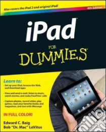 iPad for Dummies libro in lingua di Baig Edward C., Levitus Bob