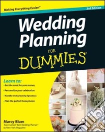 Wedding Planning for Dummies libro in lingua di Blum Marcy