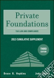 Private Foundations libro in lingua di Hopkins Bruce R.
