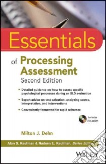 Essentials of Processing Assessment libro in lingua di Dehn Milton J.