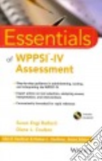Essentials of WPPSI-IV Assessment libro in lingua di Raiford Susan Engi, Coalson Diane L.