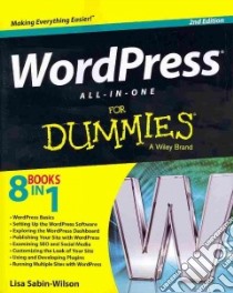 WordPress All-in-One For Dummies libro in lingua di Sabin-wilson Lisa