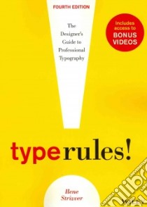 Type Rules libro in lingua di Strizver Ilene