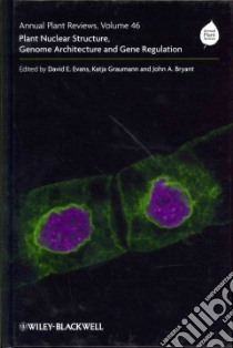 Plant Nuclear Structure, Genome Architecture and Gene Regulation libro in lingua di Evans David E. (EDT), Graumann Katja (EDT), Bryant John A. (EDT)