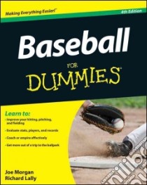 Baseball for Dummies libro in lingua di Morgan Joe, Lally Richard