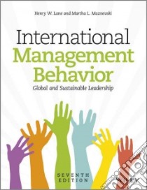 International Management Behavior libro in lingua di Lane Henry W., Maznevski Martha