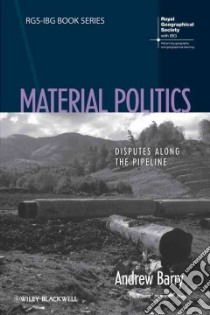 Material Politics libro in lingua di Barry Andrew