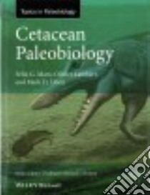 Cetacean Paleobiology libro in lingua di Marx Felix G., Lambert Olivier, Uhen Mark D.