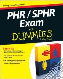 Phr / Sphr Exam for Dummies libro in lingua di Reed Sandra M.