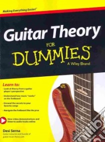 Guitar Theory for Dummies libro in lingua di Serna Desi R.