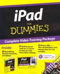 ipad for Dummies Complete Video Training Package libro in lingua di Baig Edward C., Levitus Bob