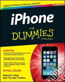 iPhone for Dummies libro in lingua di Baig Edward C., Levitus Bob