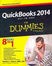 Quickbooks 2014 All-in-one for Dummies libro in lingua di Nelson Stephen L.