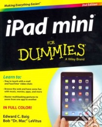 iPad Mini for Dummies libro in lingua di Baig Edward C., Levitus Bob