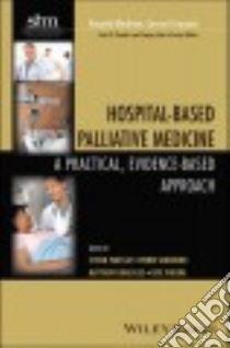 Hospital-Based Palliative Medicine libro in lingua di Pantilat Steven M.D., Anderson Wendy M.D., Gonzales Matthew M.D., Widera Eric M.D.