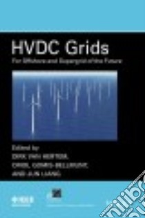 HVDC Grids libro in lingua di Van Hertem Dirk (EDT), Gomis-bellmunt Oriol (EDT), Liang Jun (EDT)