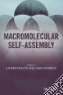 Macromolecular Self-assembly libro in lingua di Billon Laurent (EDT), Borisov Oleg (EDT)