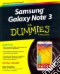 Samsung Galaxy Note 3 for Dummies libro in lingua di Gookin Dan